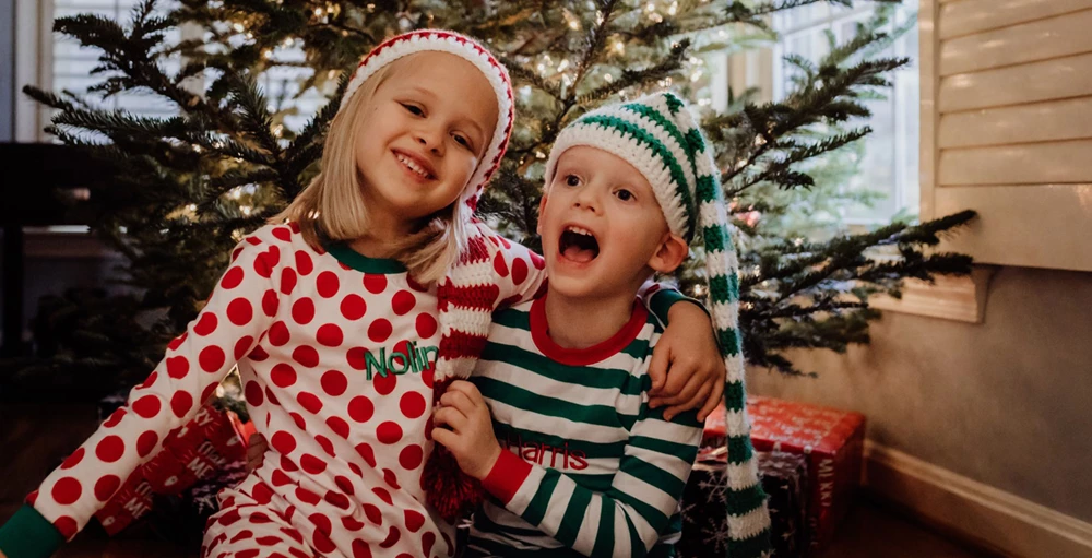 Kids enjoying Christmas at Crieff Hydro