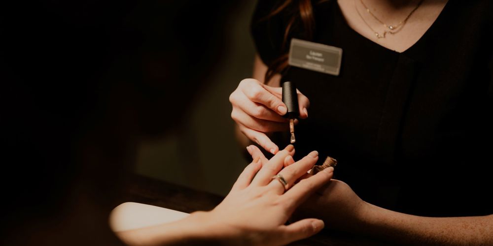 Spa break manicure