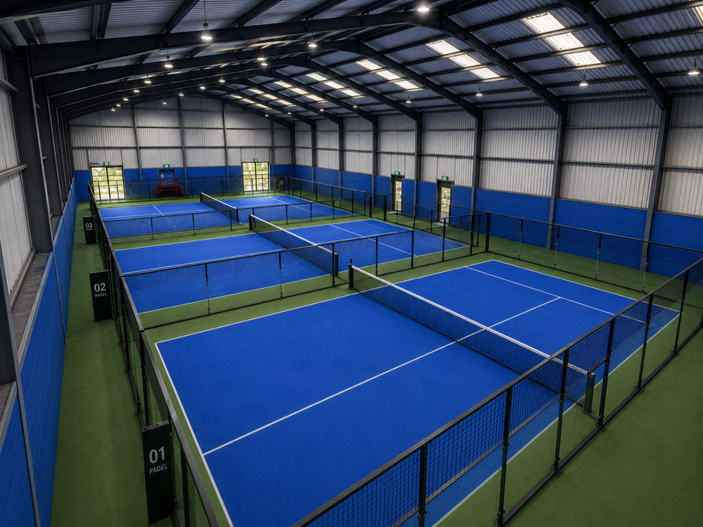 Padel Barn at Crieff Hydro