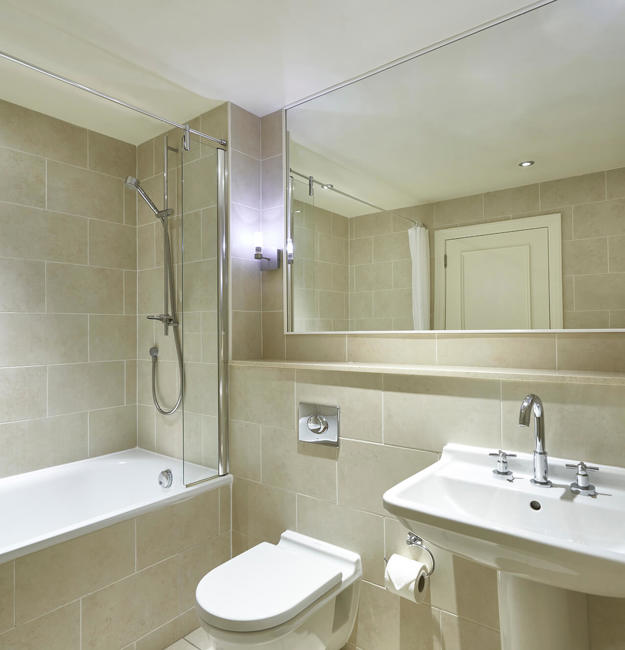 Feature double bathroom