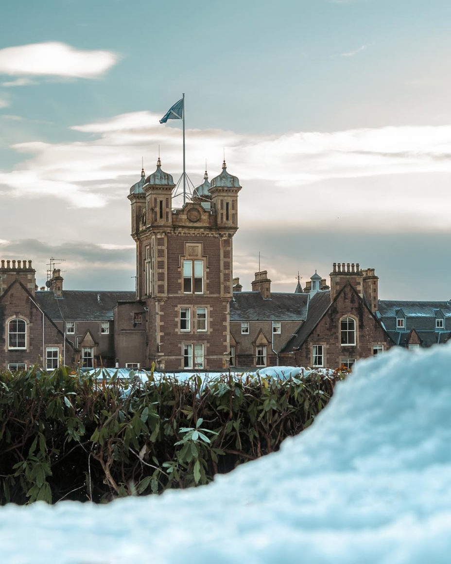 Crieff Hydro in the snow
