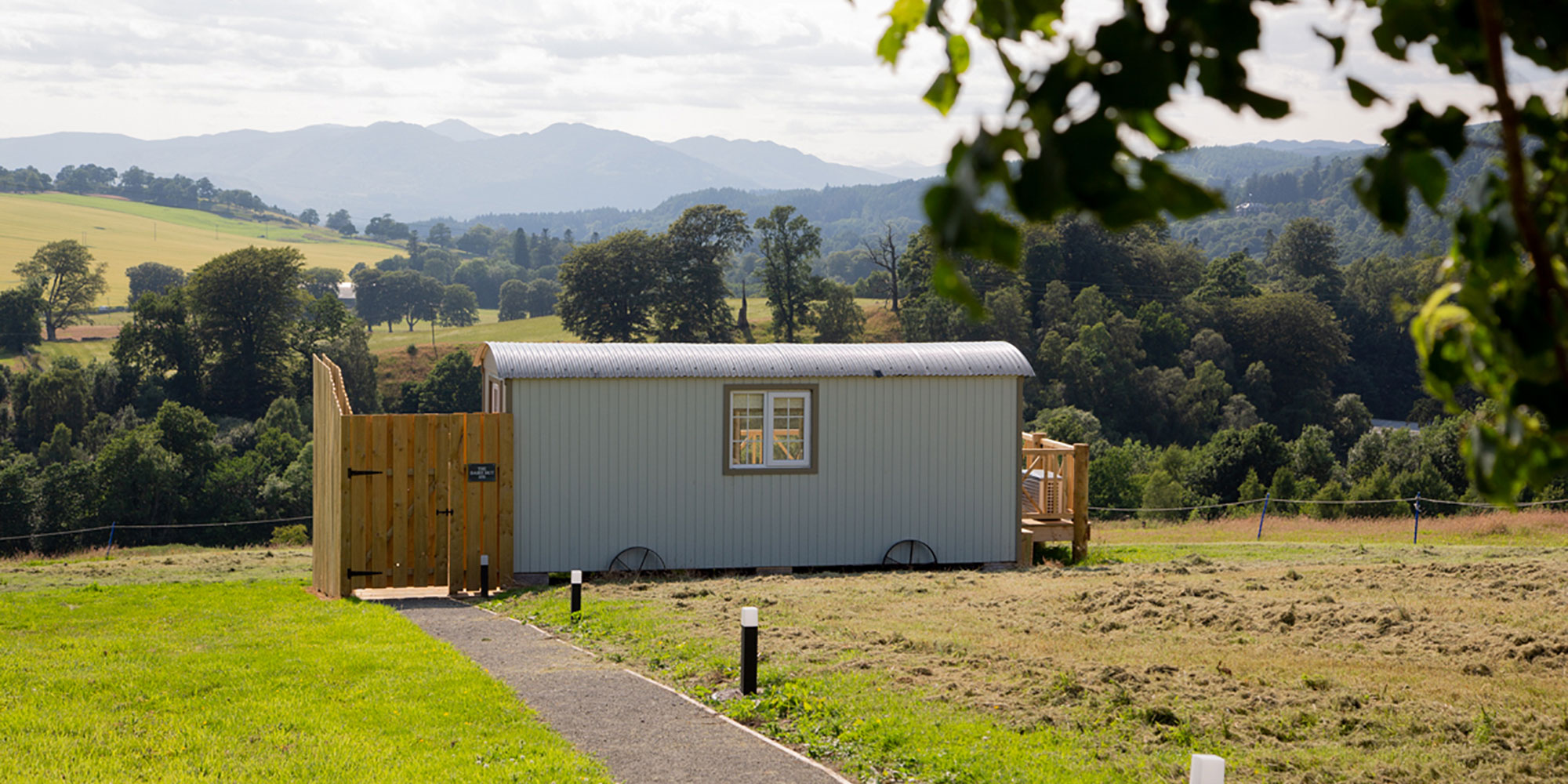 The Dairy Hut Lodge Hot tub SelfCatering at Crieff Hydro