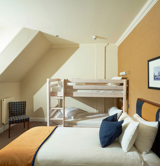 Family apartment with bunk beds