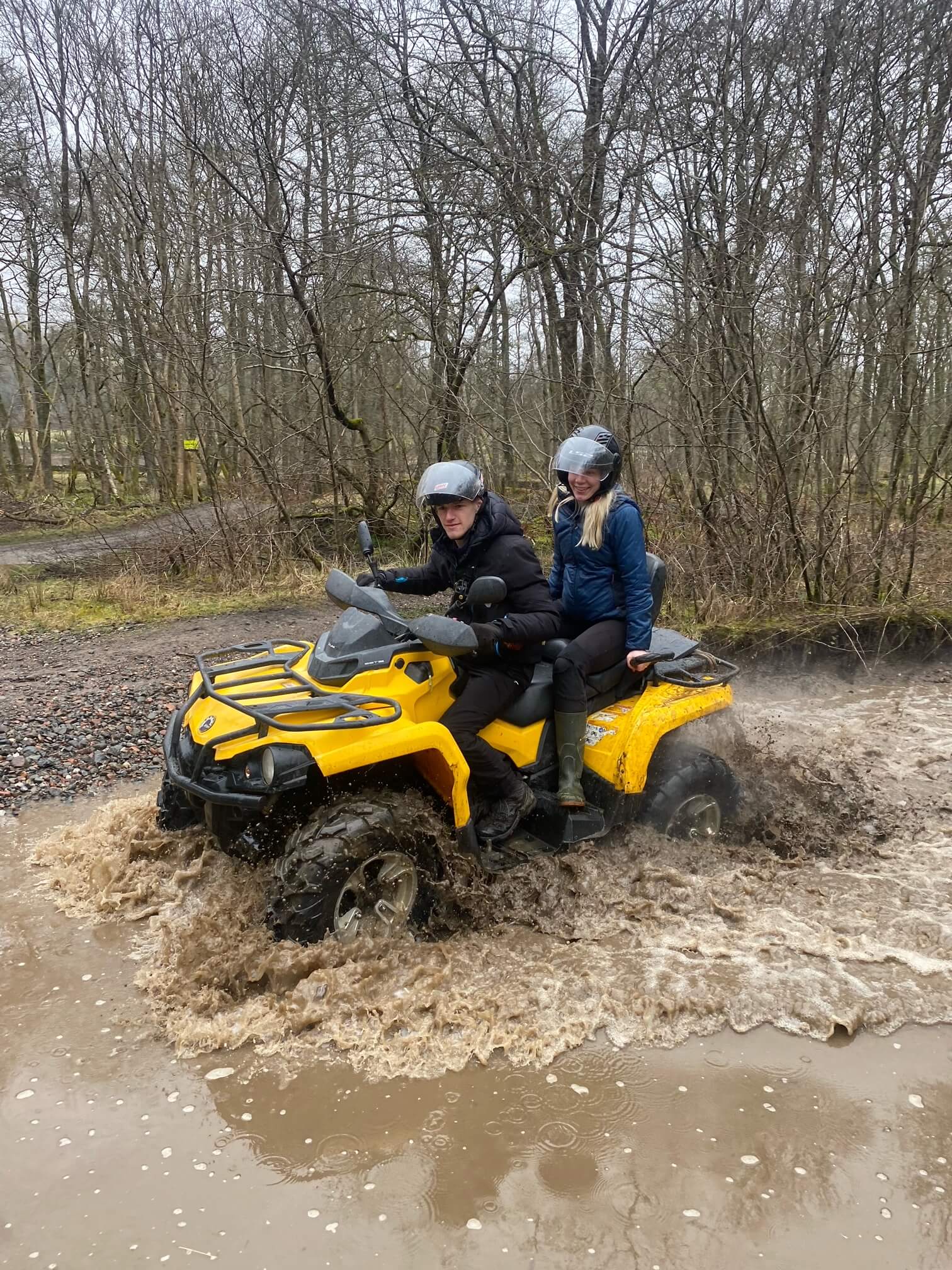 Two Seater Quad Bike Hire Perthshire Crieff Hydro