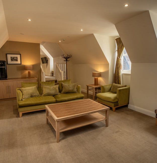 Signature suite living area