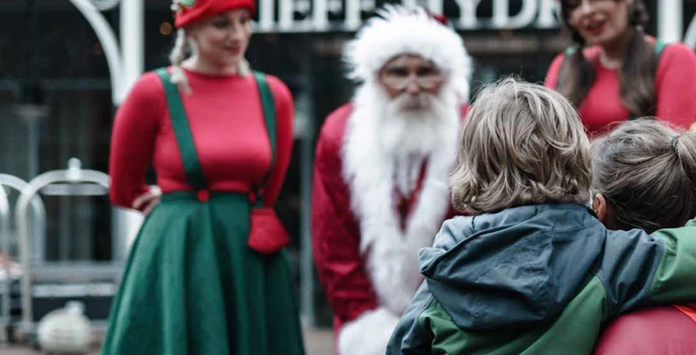 Santa visits Crieff Hydro