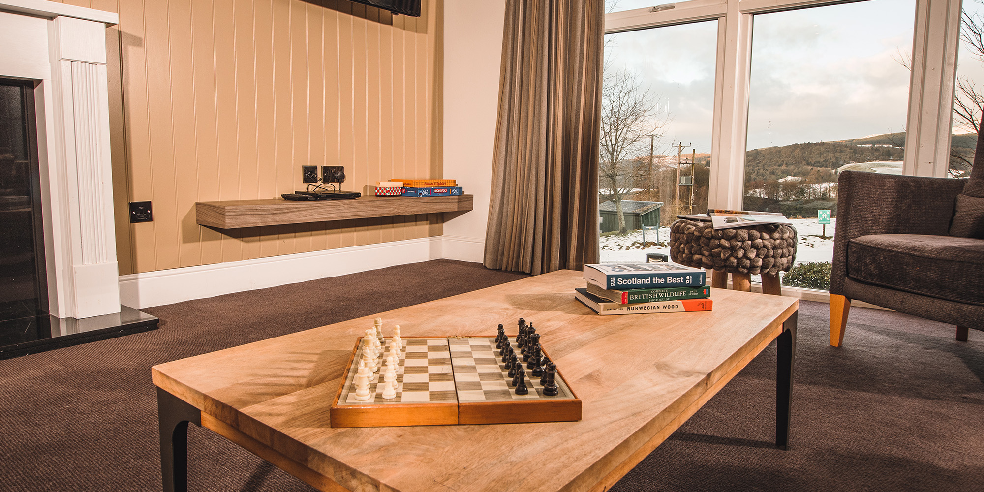 Kirklands Lodge in Scotland SelfCatering at Crieff Hydro