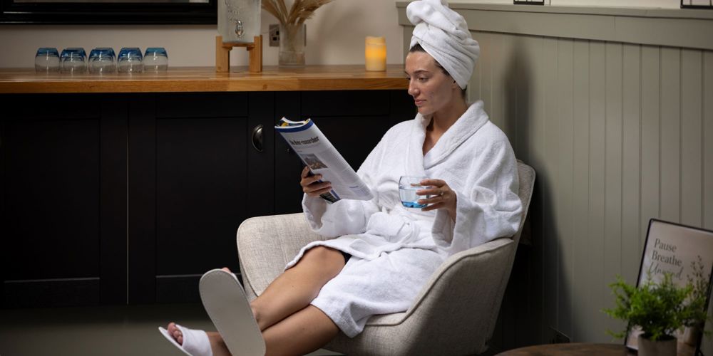Relaxation area at Crieff Hydro's Spa
