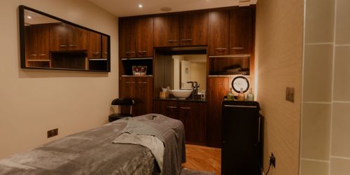 Treatment room at Crieff Hydro