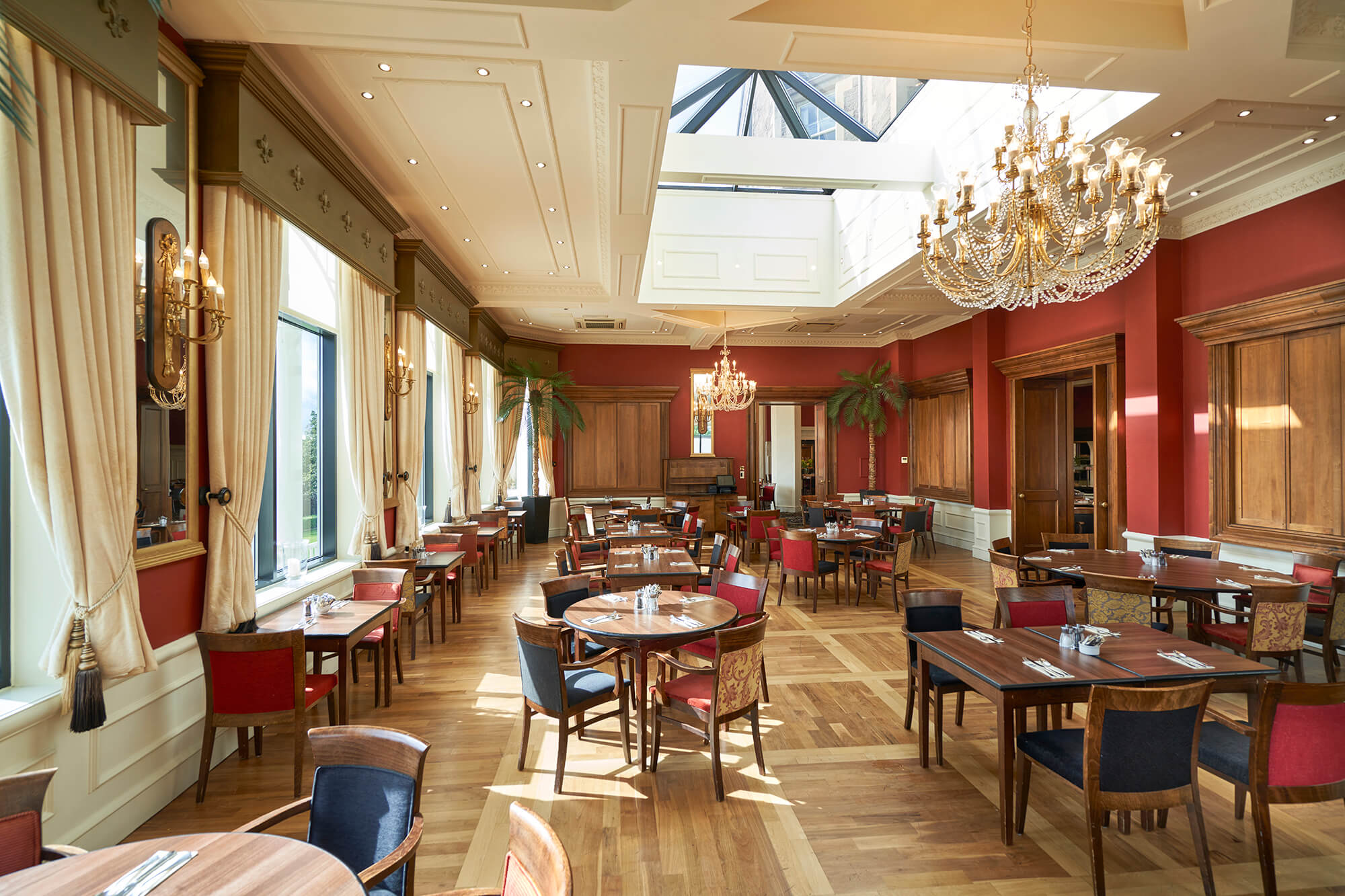 Dining at Crieff Hydro Restaurant Perthshire Restaurants