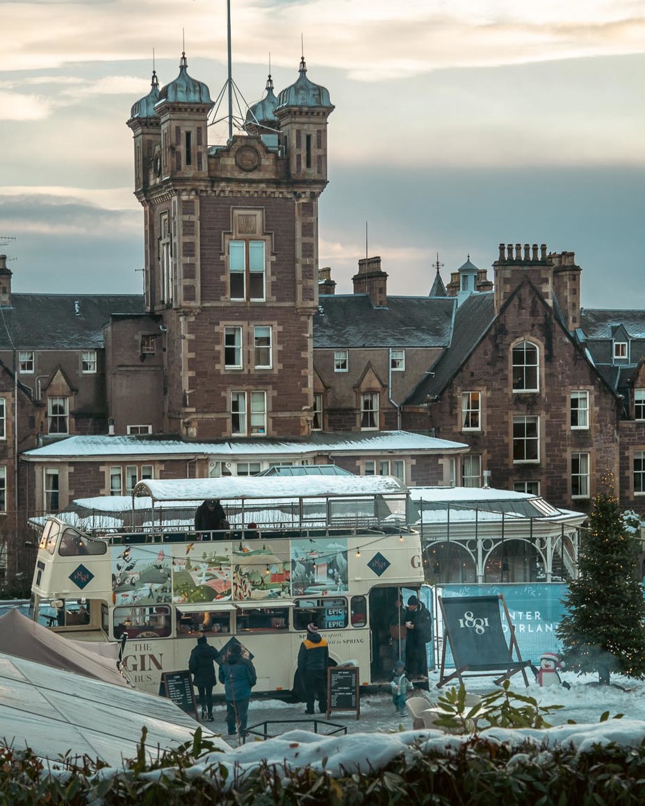 Crieff Hydro in the snow