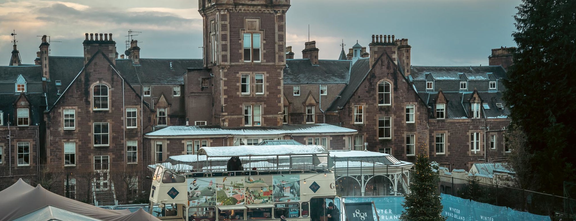 Crieff Hydro in the snow